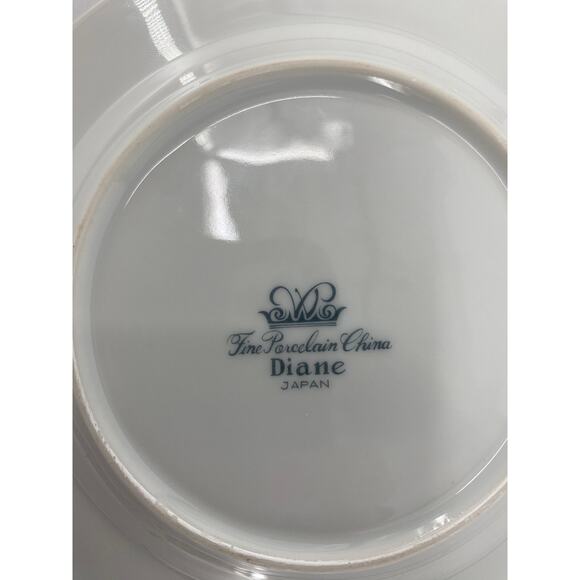 Fine Porcelain China Of Japan Dessert Plate Salad Saucer Replacement Diane - Picture 4 of 5